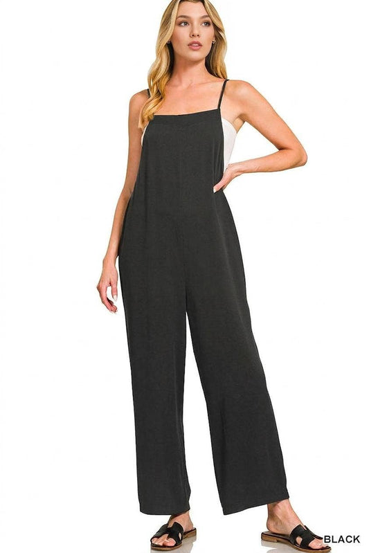 Woven Jumpers w/ Adjustable Straps | J001