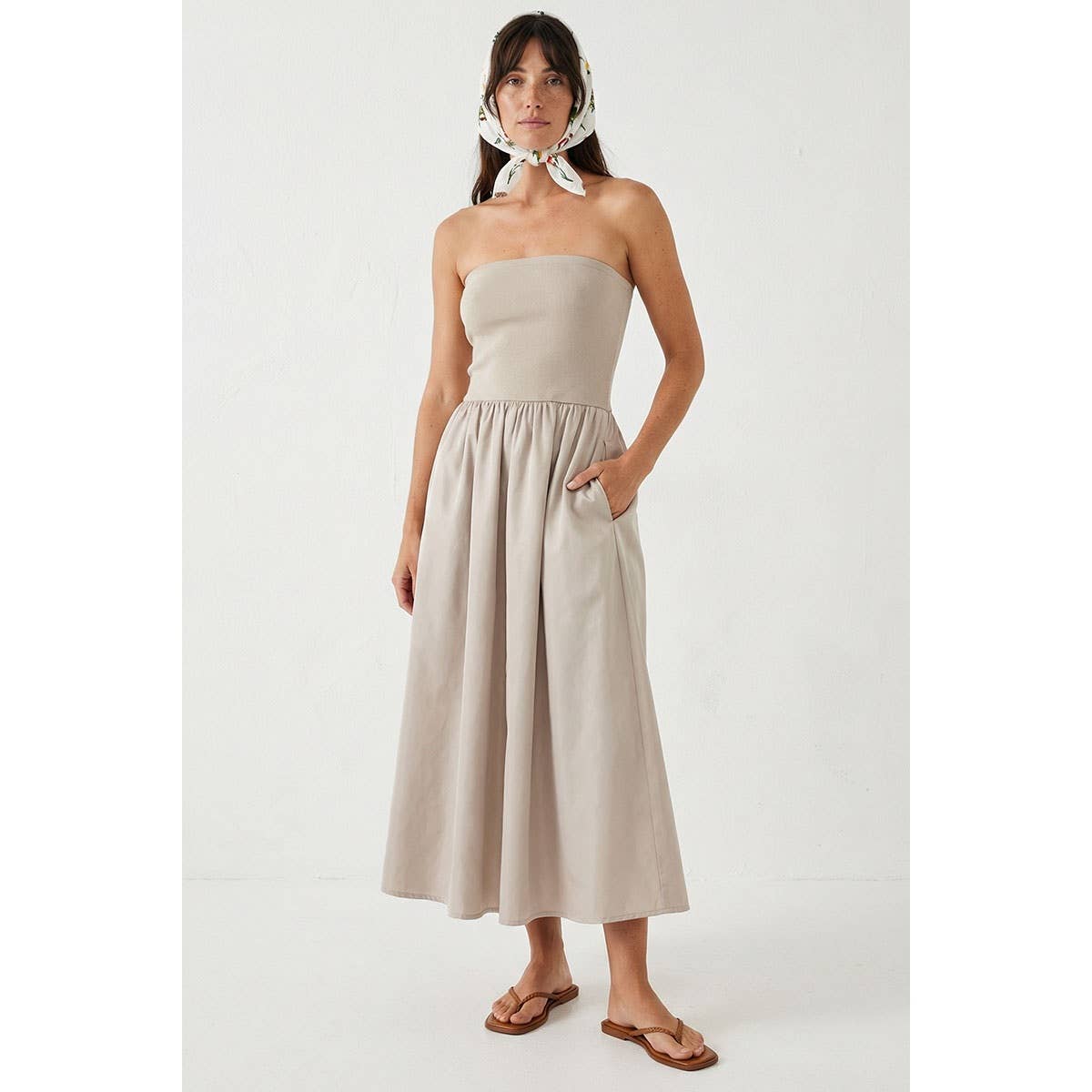 Tube Top Maxi Dress | V021