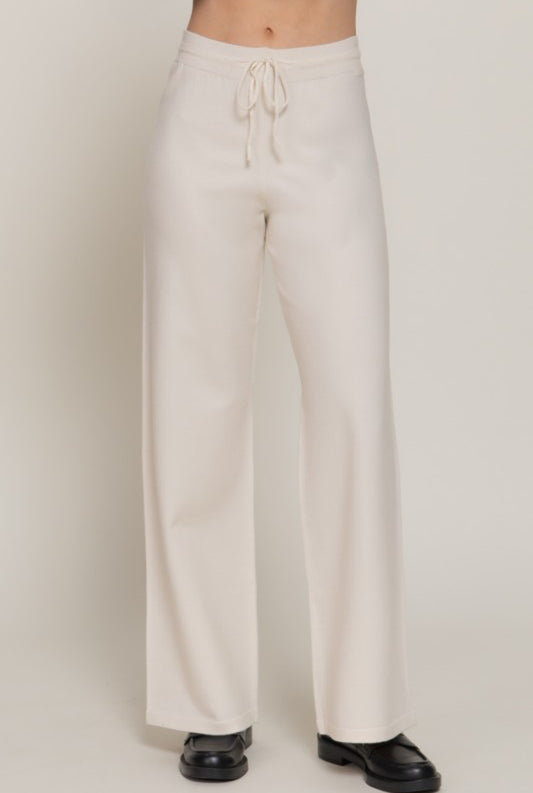 Elevated Wide-Leg Lounge Pants | P009